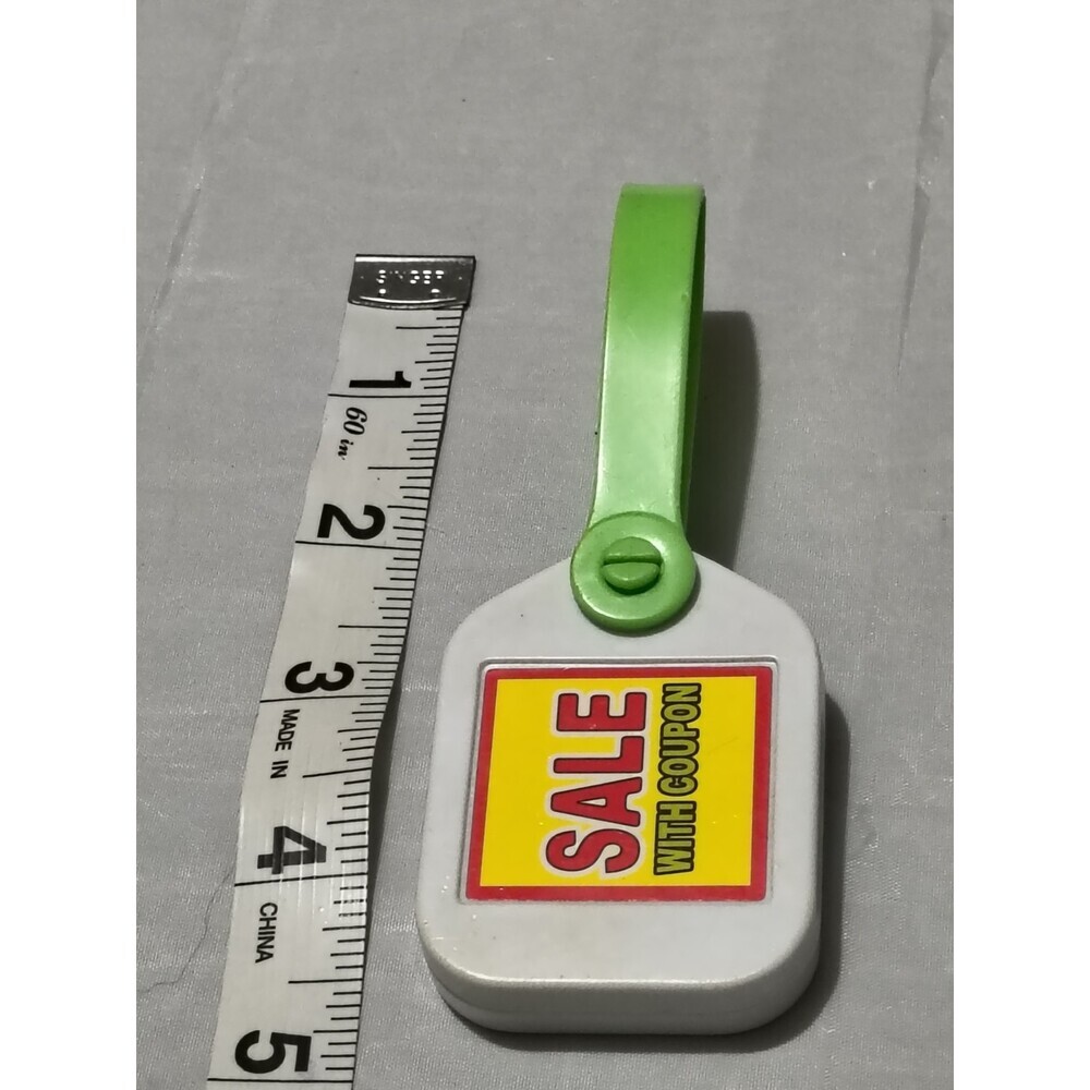 Leap Frog Grocery Store Shopping Cart Food Replacement Sale Tag Vintage 2003 - Picture 6 of 6